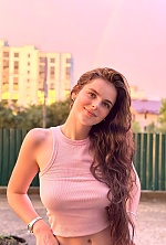 Ukrainian mail order bride Viktoriia from Ivano-Frankivsk with brunette hair and green eye color - image 6