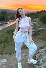 Ukrainian mail order bride Viktoriia from Ivano-Frankivsk with brunette hair and green eye color - image 4