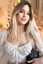Ukrainian mail order bride Anna from Kiev with blonde hair and green eye color - image 3
