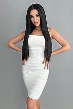 Ukrainian mail order bride Diana from Kyiv with black hair and green eye color - image 9