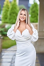 Ukrainian mail order bride Adriiana from Lviv with blonde hair and blue eye color - image 2