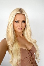 Ukrainian mail order bride Iulia from Bishkek with blonde hair and green eye color - image 8