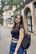 Ukrainian mail order bride Ivanna from Plzen with light brown hair and blue eye color - image 2