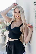 Ukrainian mail order bride Maria from Kyiv with blonde hair and green eye color - image 5