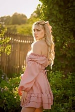 Ukrainian mail order bride Kateryna from Kiev with blonde hair and green eye color - image 4