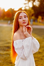 Ukrainian mail order bride Alina from Cherkasy with red hair and blue eye color - image 5