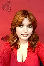 Ukrainian mail order bride Olha from Cherkasy with red hair and green eye color - image 2