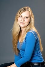 Ukrainian mail order bride Aleksandra from Kyiv with blonde hair and grey eye color - image 4