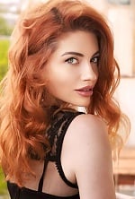 Ukrainian mail order bride Kristina from Kharkiv with red hair and green eye color - image 9