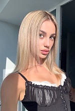 Ukrainian mail order bride Darina from Kyiv with blonde hair and green eye color - image 17