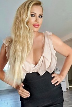 Ukrainian mail order bride Gabriela from Bratislava with blonde hair and blue eye color - image 2