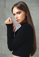 Ukrainian mail order bride Yana from Lviv with brunette hair and blue eye color - image 2