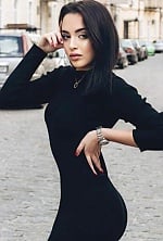 Ukrainian mail order bride Anastasia from Odessa with brunette hair and green eye color - image 3