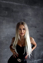 Ukrainian mail order bride Victoria from Vilnius with blonde hair and blue eye color - image 9