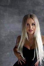 Ukrainian mail order bride Victoria from Vilnius with blonde hair and blue eye color - image 11