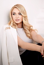 Ukrainian mail order bride Veronika from Warszawa with blonde hair and blue eye color - image 4