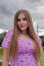 Ukrainian mail order bride Anastasiya from Cherkasy with blonde hair and blue eye color - image 3