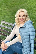 Ukrainian mail order bride Liudmyla from Los Angeles with blonde hair and grey eye color - image 9