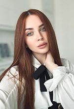 Ukrainian mail order bride Anastasiia from Kyiv with red hair and green eye color - image 14