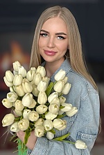 Ukrainian mail order bride Daria from Zaporozhye with blonde hair and blue eye color - image 12