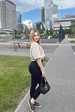 Ukrainian mail order bride Alina from Kiev with blonde hair and green eye color - image 6