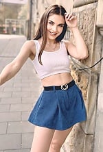 Ukrainian mail order bride Ivanna from Chernivtsi with light brown hair and blue eye color - image 3