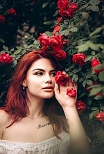 Ukrainian mail order bride Anastasia from Mohyliv-Podilskyi with red hair and brown eye color - image 10