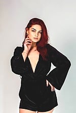 Ukrainian mail order bride Anastasia from Mohyliv-Podilskyi with red hair and brown eye color - image 7