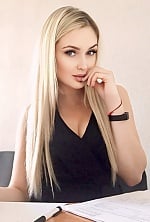 Ukrainian mail order bride Ekaterina from Warszawa with blonde hair and blue eye color - image 8