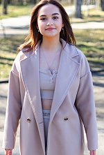 Ukrainian mail order bride Diana from Kiev with blonde hair and green eye color - image 46