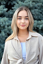 Ukrainian mail order bride Diana from Kiev with blonde hair and green eye color - image 27
