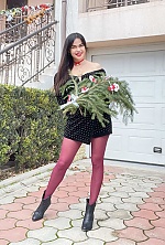 Ukrainian mail order bride Nataliya from Odesa with black hair and green eye color - image 9