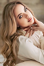 Ukrainian mail order bride Nadezhda from Dnipro with light brown hair and grey eye color - image 2