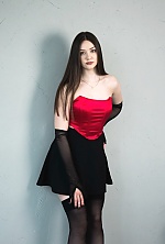 Ukrainian mail order bride Vladyslava from Kiev with black hair and grey eye color - image 7