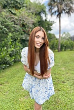 Ukrainian mail order bride Aleksandra from Naples with light brown hair and blue eye color - image 5