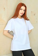 Ukrainian mail order bride Kateryna from Lviv with red hair and green eye color - image 5