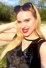 Ukrainian mail order bride Lyudmila from Kiev with blonde hair and grey eye color - image 2