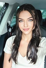 Ukrainian mail order bride Zoryana from Paris with black hair and grey eye color - image 6