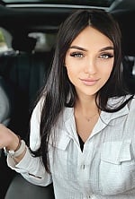 Ukrainian mail order bride Zoryana from Paris with black hair and grey eye color - image 7