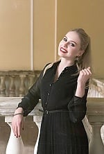 Ukrainian mail order bride Daria from Kiev with blonde hair and blue eye color - image 9