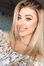 Ukrainian mail order bride Iryna from Kyiv with blonde hair and blue eye color - image 3