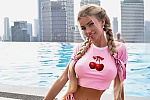 Ukrainian mail order bride Anna from Kiev with blonde hair and blue eye color - image 2