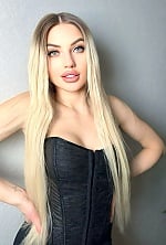 Ukrainian mail order bride Alina from Kiev with blonde hair and grey eye color - image 4