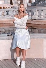 Ukrainian mail order bride Alina from Kiev with blonde hair and grey eye color - image 8