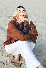 Ukrainian mail order bride Nataliia from Madrid with blonde hair and blue eye color - image 12