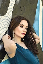 Ukrainian mail order bride Dariia from Almaty with auburn hair and blue eye color - image 10