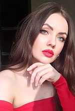 Ukrainian mail order bride Dariia from Almaty with auburn hair and blue eye color - image 11