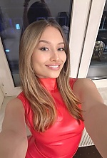 Ukrainian mail order bride Olena from Kyiv with blonde hair and blue eye color - image 17