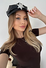 Ukrainian mail order bride Olena from Kyiv with blonde hair and blue eye color - image 19