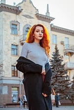 Ukrainian mail order bride Vladyslava from Kryvyi Rih with red hair and brown eye color - image 5